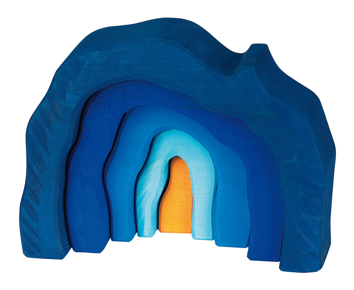 Höhlen-Set, 5 teilig, blau